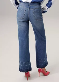 Aniston 5-Pocket Straight Jeans -Garmonic Sales Store Aniston 5 Pocket Straight Jeans21129808FRSP W01
