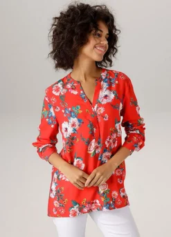 Aniston Floral Print Blouse -Garmonic Sales Store Aniston Floral Print Blouse16919069FRSP