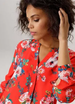 Aniston Floral Print Blouse -Garmonic Sales Store Aniston Floral Print Blouse16919069FRSP W02