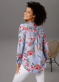 Aniston Floral Print Blouse -Garmonic Sales Store Aniston Floral Print Blouse65425455FRSP W01
