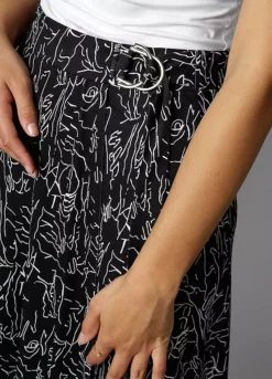 Aniston Print Skirt 12 Aniston Print Skirt -Garmonic Sales Store Aniston Print Skirt16490523FRSP W03