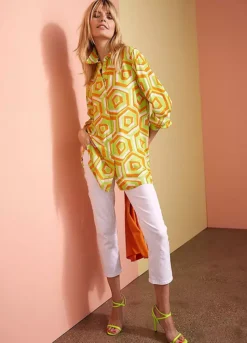 Aniston Straight Leg Capri Jeans -Garmonic Sales Store Aniston Straight Leg Capri Jeans86845717FRSL