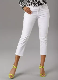 Aniston Straight Leg Capri Jeans -Garmonic Sales Store Aniston Straight Leg Capri Jeans86845717FRSP