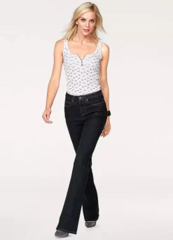 Arizona Comfort-Fit Bootcut Jeans -Garmonic Sales Store Arizona Comfort Fit Bootcut Jeans401120FRSP W03