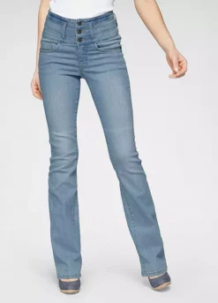 Arizona High Waist Bootcut Jeans -Garmonic Sales Store Arizona High Waist Bootcut Jeans88521747FRSP