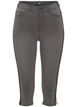 Arizona High Waist Capri Jeans -Garmonic Sales Store Arizona High Waist Capri Jeans57942153FRSC