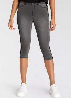 Arizona High Waist Capri Jeans -Garmonic Sales Store Arizona High Waist Capri Jeans57942153FRSP