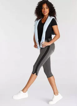 Arizona High Waist Capri Jeans -Garmonic Sales Store Arizona High Waist Capri Jeans57942153FRSP W04