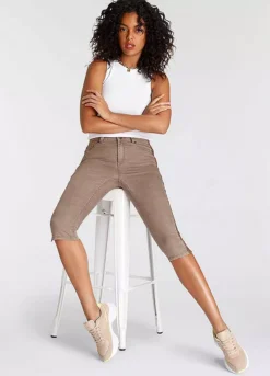 Arizona High Waist Capri Jeans -Garmonic Sales Store Arizona High Waist Capri Jeans76706125FRSP W03