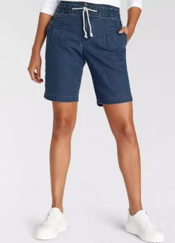 Arizona High Waist Denim Shorts