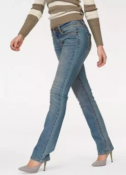 Arizona Stretch Straight Leg Jeans