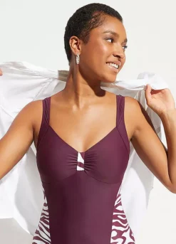 Bonprix Animal Print Panel Swimsuit -Garmonic Sales Store Bonprix Animal Print Panel Swimsuit948945FRSP W01