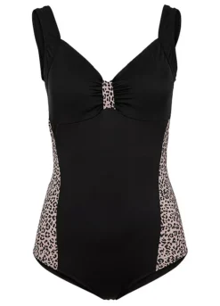 Bonprix Animal Print Panel Swimsuit -Garmonic Sales Store Bonprix Animal Print Panel Swimsuit968295FRSC