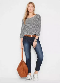 Bonprix Cropped Slim Fit Jeans -Garmonic Sales Store Bonprix Cropped Slim Fit Jeans921429FRSP W04