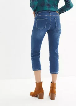 Bonprix Cropped Used Look Jeans -Garmonic Sales Store Bonprix Cropped Used Look Jeans926573FRSP W01