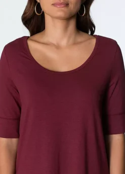 Bonprix Curved Hem T-Shirt -Garmonic Sales Store Bonprix Curved Hem T Shirt933242FRSP W03