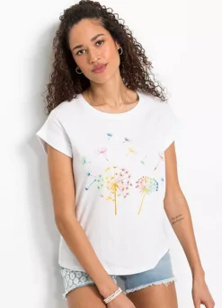 Bonprix Dandelion Print T-Shirt -Garmonic Sales Store Bonprix Dandelion Print T Shirt913209FRSP