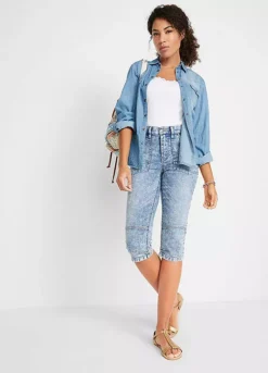 Bonprix Denim Capri Pants -Garmonic Sales Store Bonprix Denim Capri Pants927952FRSP W04