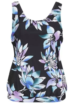 Bonprix Floral Print Loose Fit Tankini Top -Garmonic Sales Store Bonprix Floral Print Loose Fit Tankini Top949767FRSC