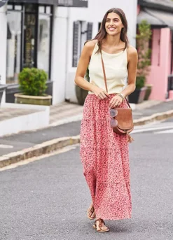 Bonprix Floral Tiered Skirt -Garmonic Sales Store Bonprix Floral Tiered Skirt926407FRSL