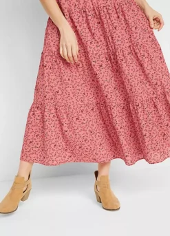 Bonprix Floral Tiered Skirt -Garmonic Sales Store Bonprix Floral Tiered Skirt926407FRSP W03