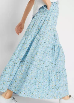 Bonprix Floral Tiered Skirt -Garmonic Sales Store Bonprix Floral Tiered Skirt939294FRSP W03