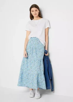 Bonprix Floral Tiered Skirt -Garmonic Sales Store Bonprix Floral Tiered Skirt939294FRSP W04