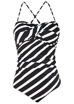 Bonprix Knot Detail Shaper Swimsuit -Garmonic Sales Store Bonprix Knot Detail Shaper Swimsuit965998FRSC
