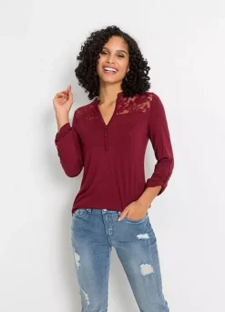 Bonprix Lace Yoke Tunic -Garmonic Sales Store Bonprix Lace Yoke Tunic906236FRSP