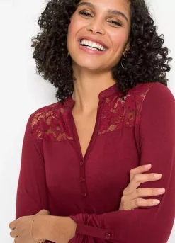 Bonprix Lace Yoke Tunic -Garmonic Sales Store Bonprix Lace Yoke Tunic906236FRSP W02