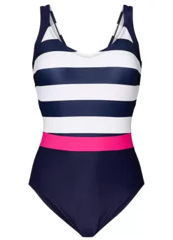 Bonprix Nautical Stripe Swimsuit 5 Bonprix Nautical Stripe Swimsuit -Garmonic Sales Store Bonprix Nautical Stripe Swimsuit923001FRSC
