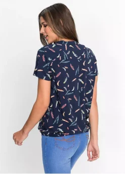 Bonprix Short Sleeve Blouse -Garmonic Sales Store Bonprix Short Sleeve Blouse945504FRSP W01