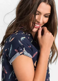 Bonprix Short Sleeve Blouse -Garmonic Sales Store Bonprix Short Sleeve Blouse945504FRSP W03