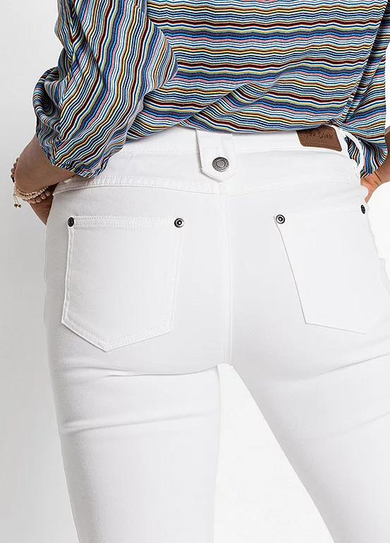 Bonprix Slim Fit Capri Jeans 4 Bonprix Slim Fit Capri Jeans - Image 4