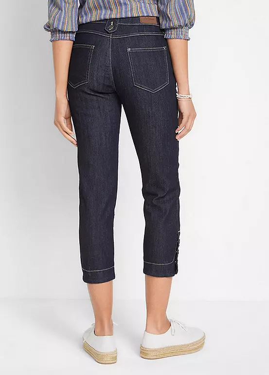 Bonprix Slim Fit Capri Jeans 7 Bonprix Slim Fit Capri Jeans - Image 7