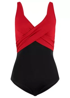 Bonprix V-Neck Two Tone Swimsuit -Garmonic Sales Store Bonprix V Neck Two Tone Swimsuit979363FRSC