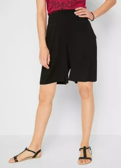 Bonprix Wide Leg Jersey Shorts