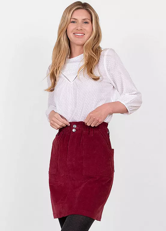 Brakeburn Corduroy Skirt 3 Brakeburn Corduroy Skirt - Image 3