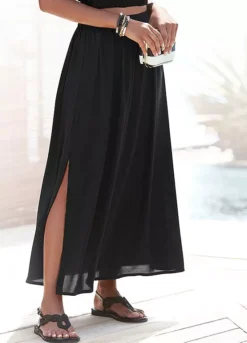 Buffalo Woven Maxi Skirt -Garmonic Sales Store Buffalo Woven Maxi Skirt17576619FRSP
