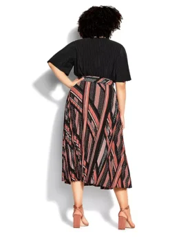 City Chic Harper Skirt -Garmonic Sales Store City Chic Harper Skirt22X097FRSP W02