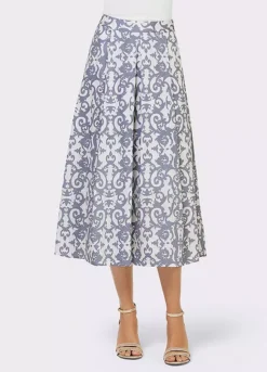 Creation L Print Skirt -Garmonic Sales Store Creation L Print SkirtH60803FRSP W01