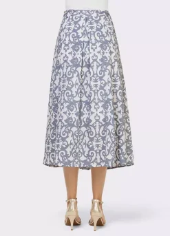 Creation L Print Skirt -Garmonic Sales Store Creation L Print SkirtH60803FRSP W03