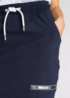 DELMAO Drawstring Sweat Skirt -Garmonic Sales Store DELMAO Drawstring Sweat Skirt67698835FRSP W02