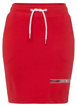 DELMAO Drawstring Sweat Skirt -Garmonic Sales Store DELMAO Drawstring Sweat Skirt95547946FRSC