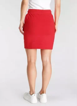 DELMAO Drawstring Sweat Skirt -Garmonic Sales Store DELMAO Drawstring Sweat Skirt95547946FRSP W01