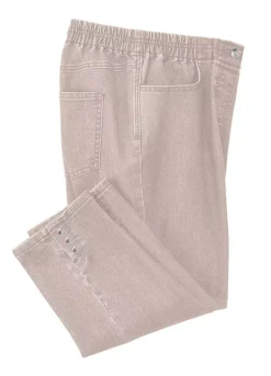 Elasticated Cropped Jeans -Garmonic Sales Store Elasticated Cropped JeansC54422FRSC