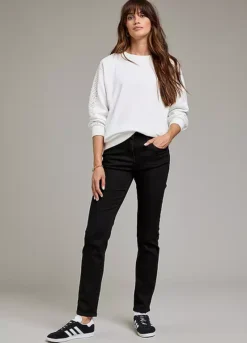 Feel Good Lift & Sculpt Charlotte Straight Leg Jeans Black