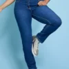 Feel Good Lift & Sculpt Charlotte Straight Leg Jeans Blue