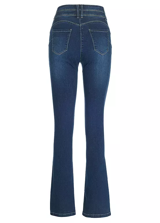 Feel Good Lift & Sculpt Mia Bootcut Jeans Blue 6 Feel Good Lift & Sculpt Mia Bootcut Jeans Blue - Image 6