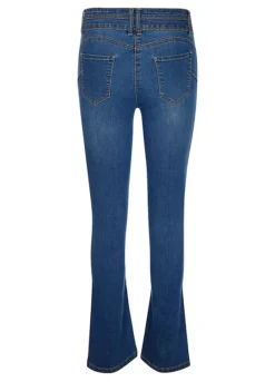 Feel Good Lift & Sculpt Mia Bootcut Jeans Mid Blue -Garmonic Sales Store Feel Good Lift Sculpt Mia Bootcut Jeans Mid Blue31T809FRSC W01